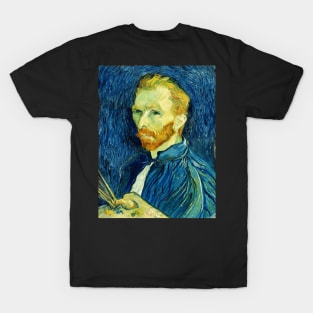 Self-Portrait, 1889 by Vincent Willem van Gogh T-Shirt